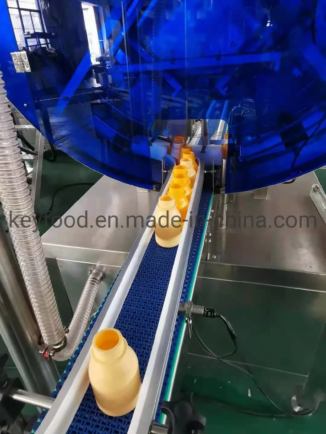 Jelly Candy Bottle Filling Machine Manufacturer Small Bottle Filling and Capping Labeling Complete Set Line