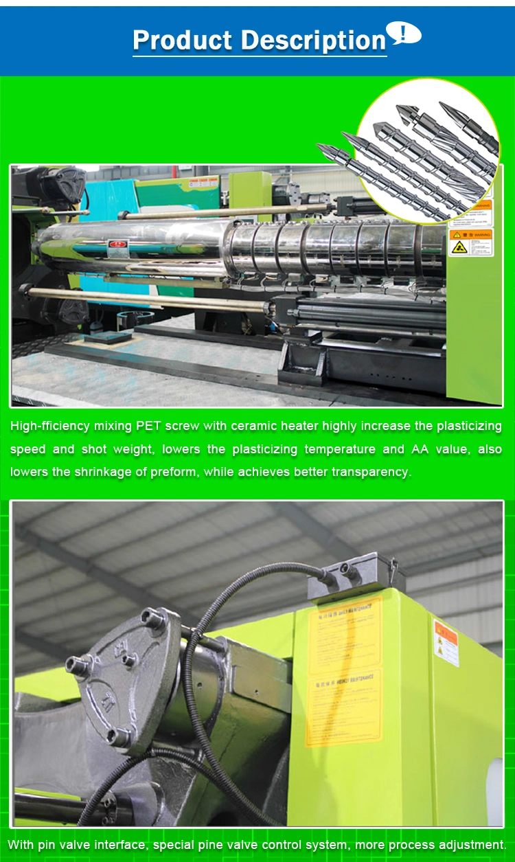 Powerjet Plastic Pet PP Bottle Preform Injection Moulding Machine to Make Pet Preform Professional Manufacturer