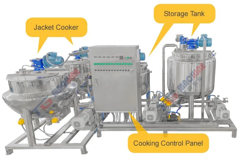 Jelly Candy Production Line with Small Capacity