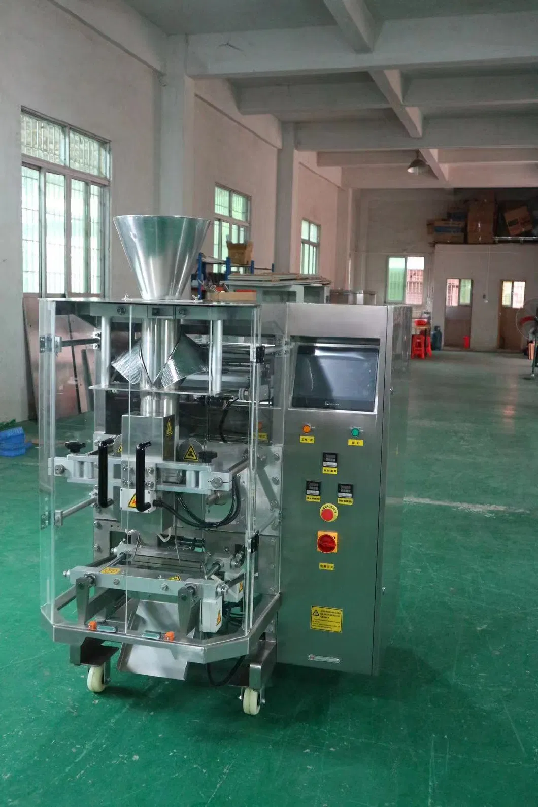 Biscuit Bread Candy Automatic Snack Food Weighing Packaging Machine with Elevator Equipment