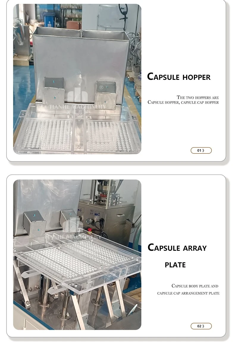 Tianhe Hlt-187 Pharmaceutical Semi Automatic Gelatin Capsule Making Filler Filling Machine