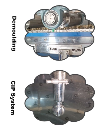 Automatic Soft Gummy Bear Jelly Candy Making Machine Depositing Production Line Confectionery Making Machine