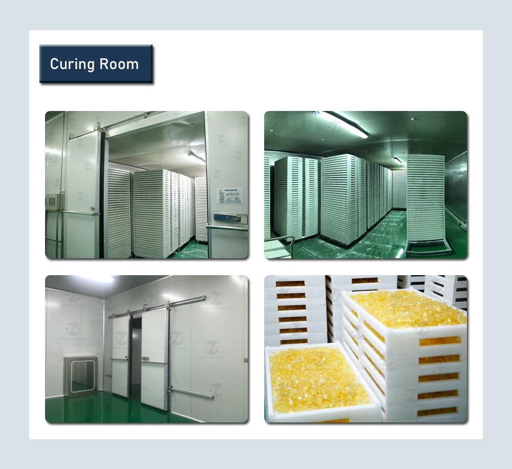 Full Automatic Gelatin Candy Making Machine Pectin Soft Jelly Candy Production Line Gummy Bear Starch Mogul Line