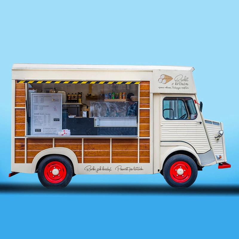 Mobile Electric Food Carts and Food Trailers Kitchen Fully Equipped for Sale