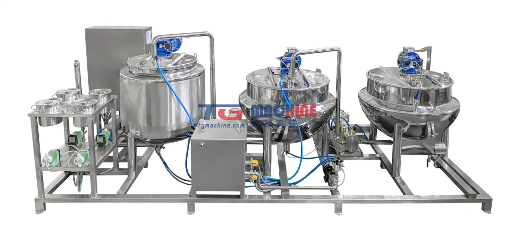 Full Automatic Teddy Bear Candy Making Machine Gummy Production Line