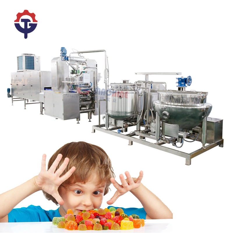 Fruit Sweet Gummy Bear Candy Making Machine Depositing Machine