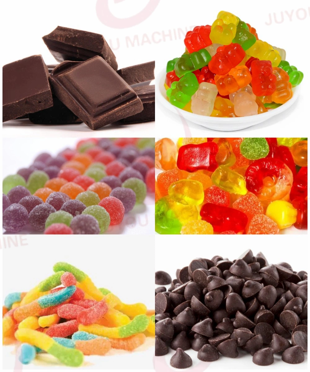 High Productivity Easy Operation Chocolate Forming Machine Integrated Fruit Jelly Bean Gummy Candy Depositor Machine