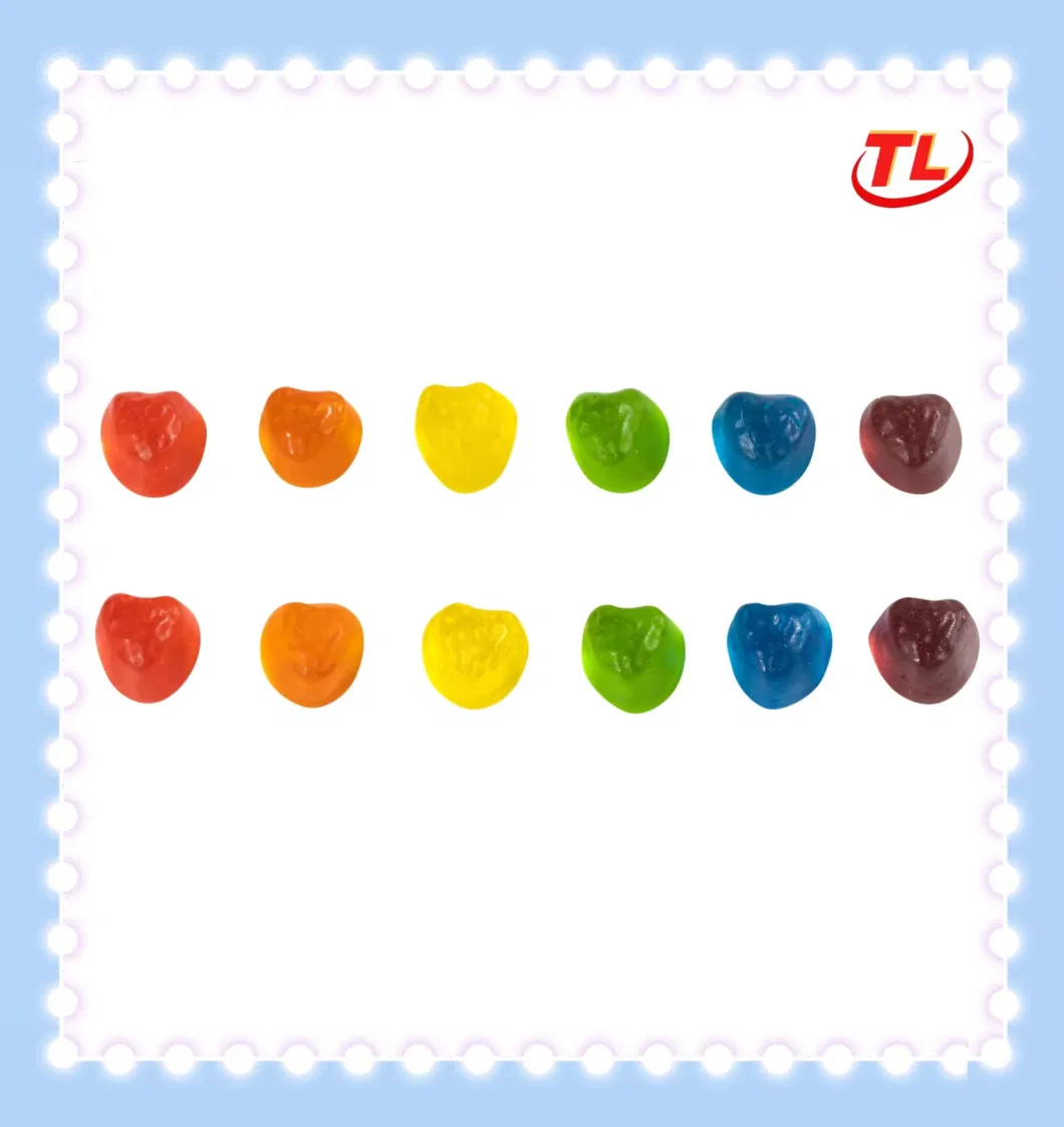 Rock-Paper-Scissors Shape Color Energy Gummy Sweets Soft Candy Chinese Factory Confectionery