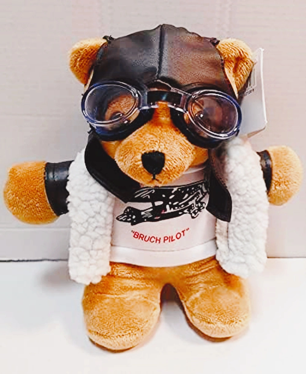 Teddys Rothenburg Cuddly Toy Pilot Bear with Outfit Goggles Soft Plush Doll