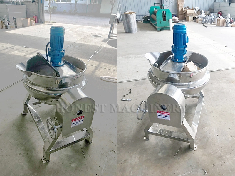 Stainless Steel Heating Jacketed Pot