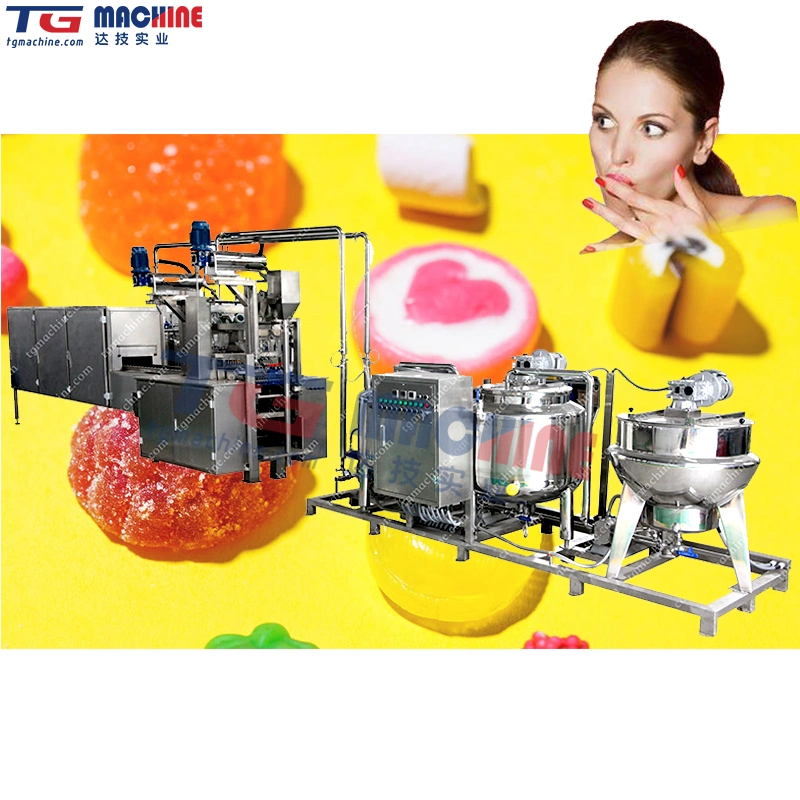 Automatic Pectin Jelly Candy Gelatin Gummy Candy Making Machine and Production Line