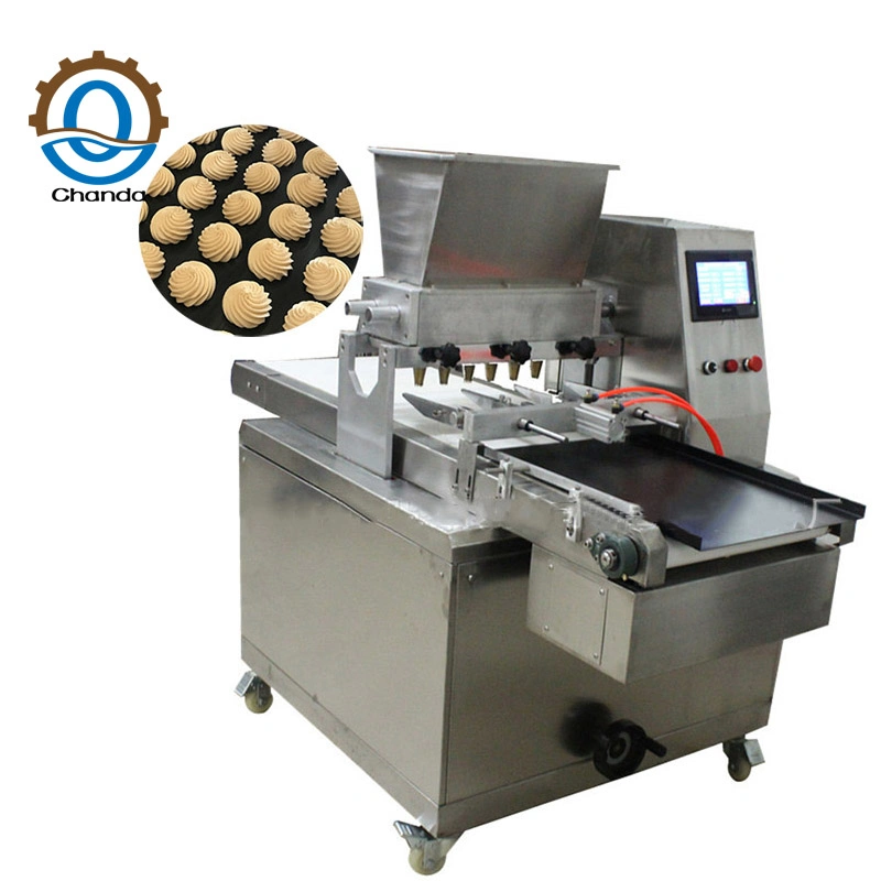 Automatic PLC Control Cutter and Depositor/Small Biscuit Cookies Machine/Cookie Making Machine