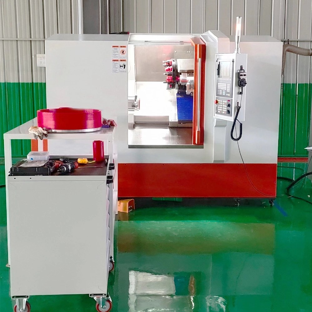 High Precision Hot Sale PU NBR Rubber Oil Seal Maker Solution CNC Turning Lathe Seal Making Machine with Software