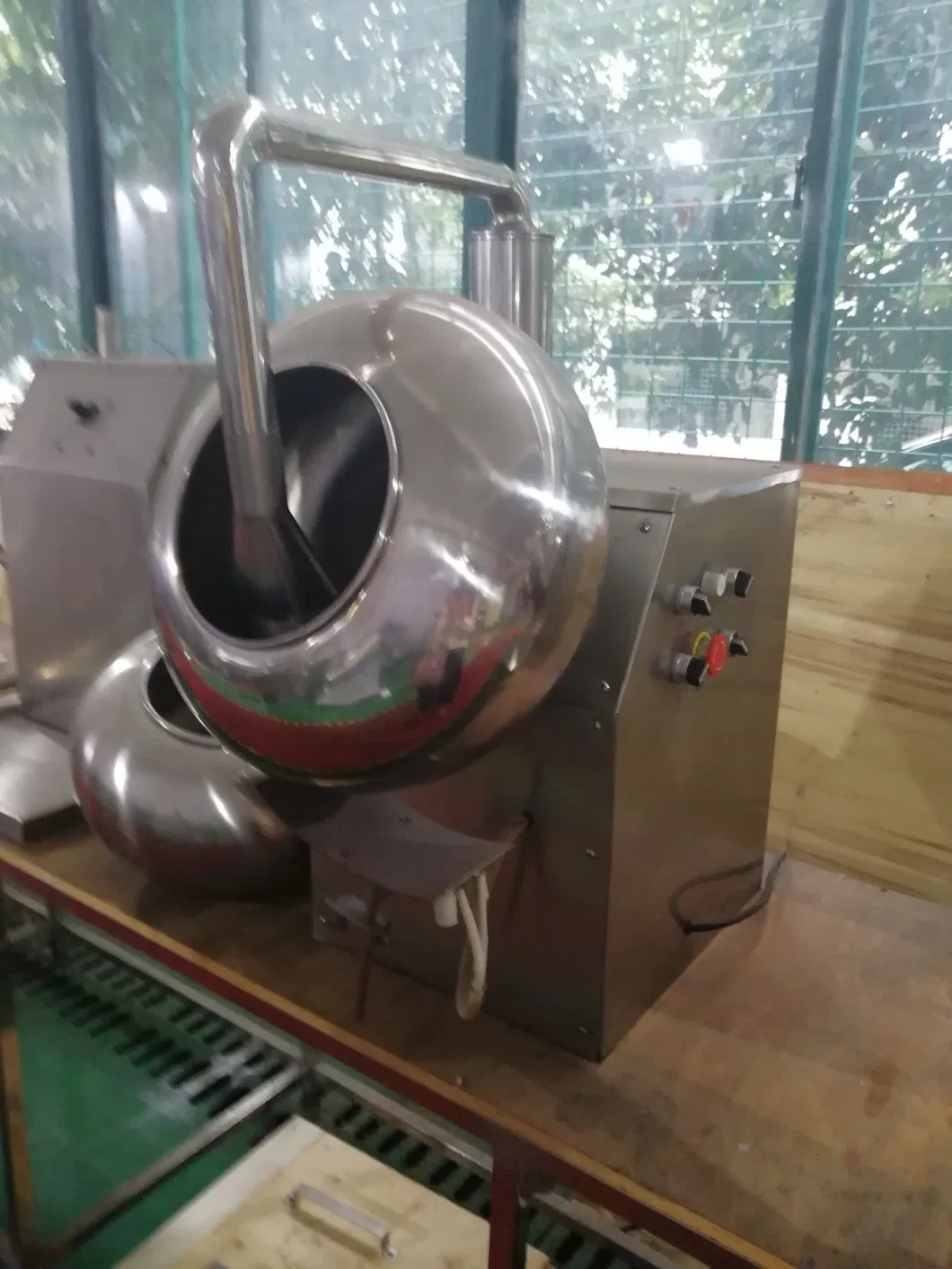 Lab Model Film Coating Machine Via Coating Drum