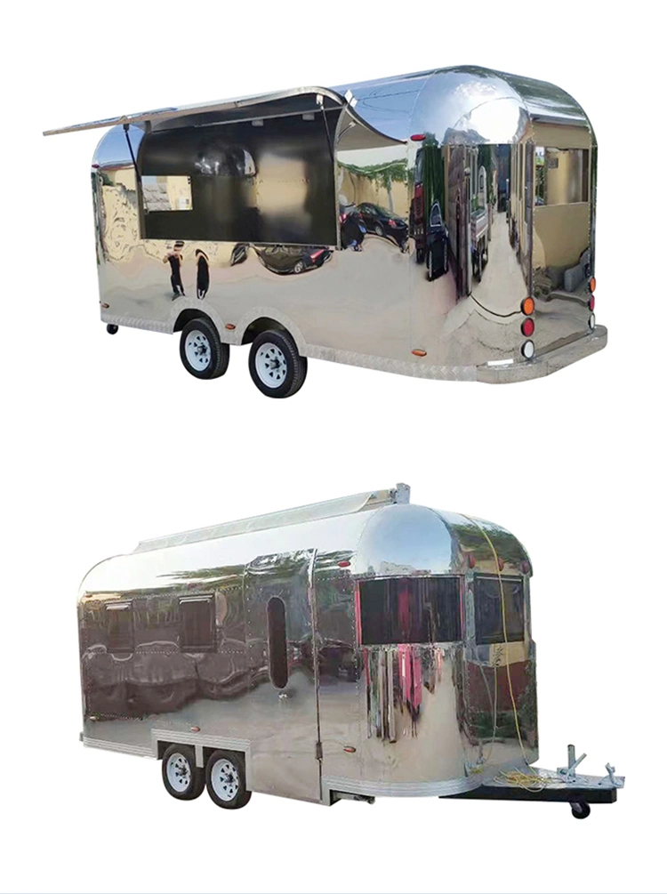 Coffee Airstream Food Truck Mobile Food Trailer Mobile Kitchen