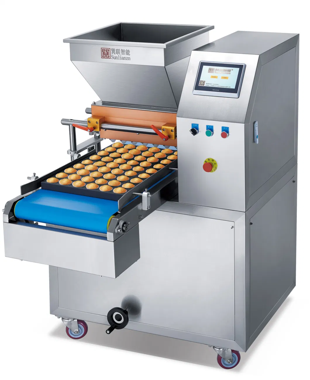 Professional Muffin Cupcake Making Machine Cake Batter Depositor Cup Cake Filling Machine