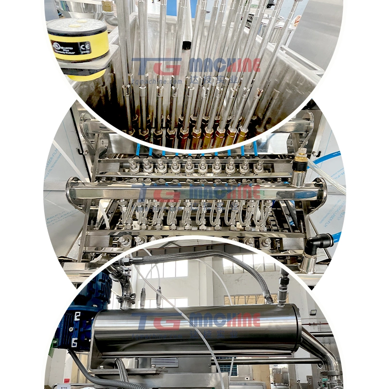 PLC Control Servo-Driven Depositing Vitamin Gummy Candy Machine Shaped in Fun Design