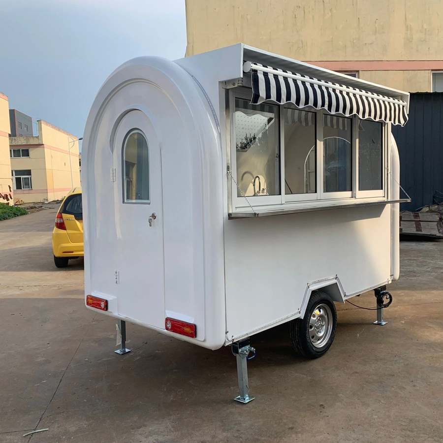 2024 Foldable Double Decker Food Trailer Food Machine Full Kitchen Equipment