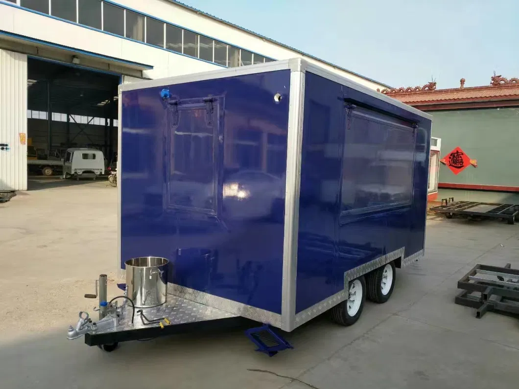 Mobile Fast Catering Concession Vending Snack Kitchen Food Trailee