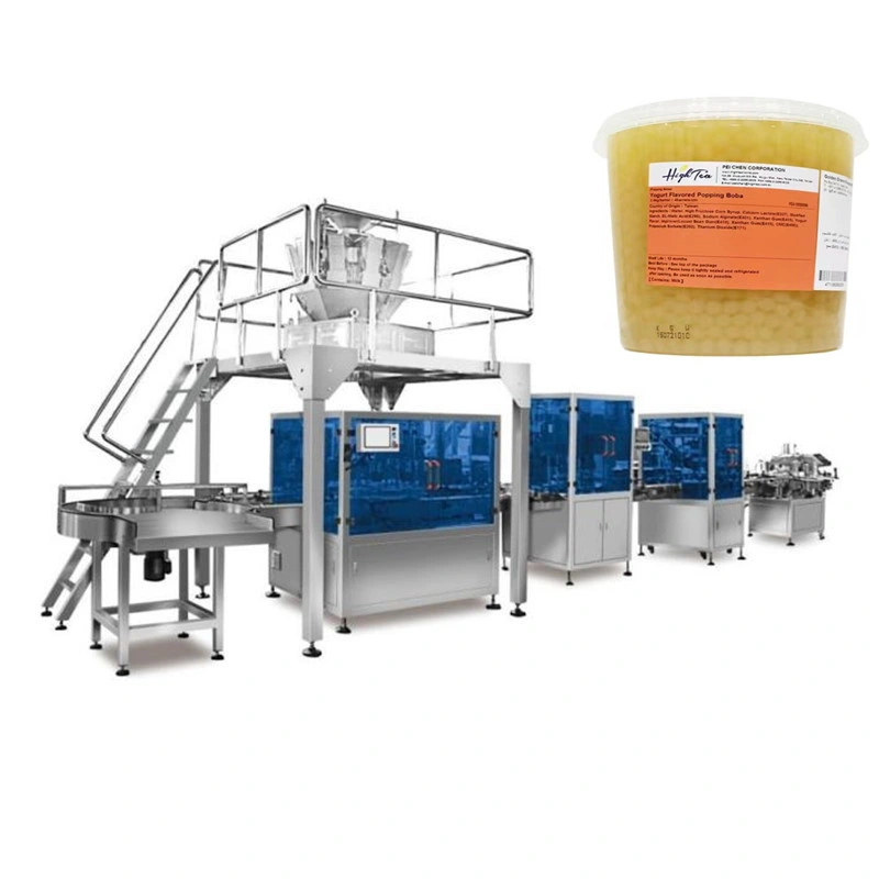 Customized Popping Boba Filling Cappping Machine