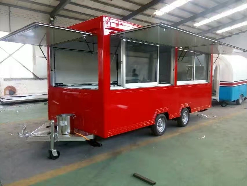 Mobile Fast Catering Concession Vending Snack Kitchen Food Trailee