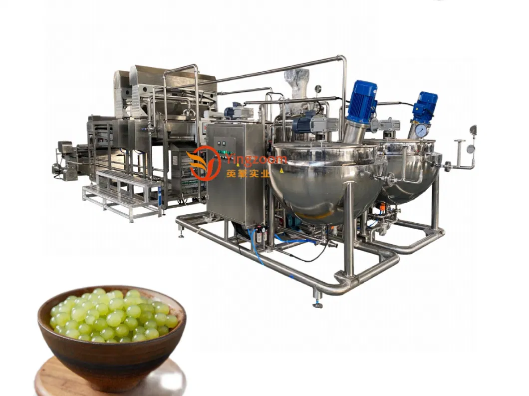 Hot Selling Popping Bubble Tea Boba Pearls Making Machine Pop Boba Making