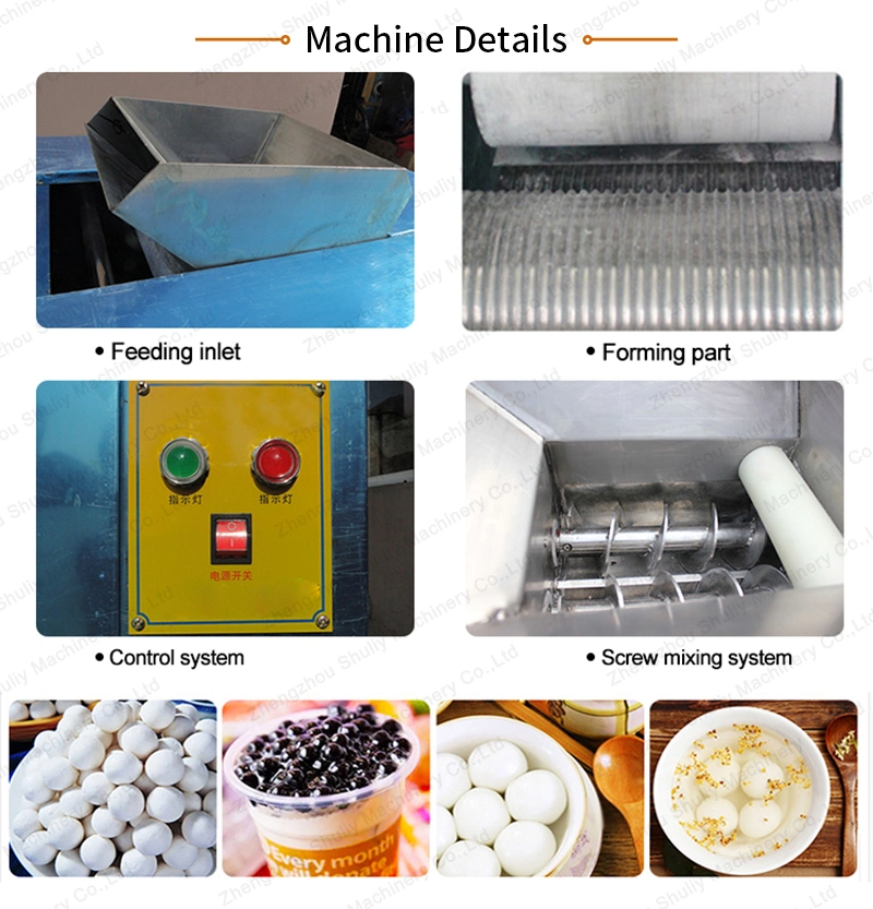 Automatic Tapioca Pearl Sweet Dumpling Popping Boba Making Machine