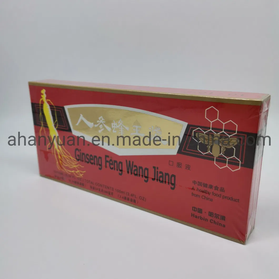 High Quality Ginseng Royal Jelly 10ml Oral Drink