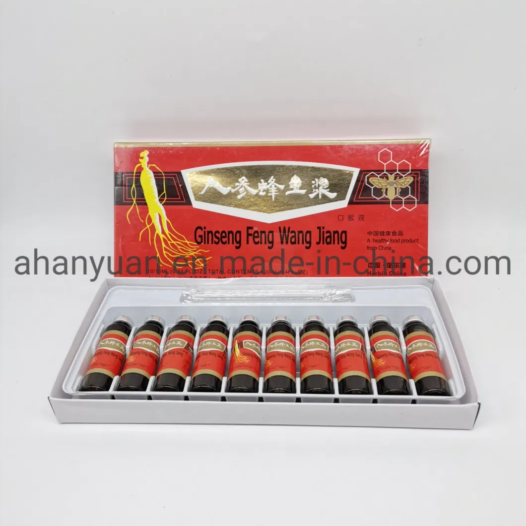 High Quality Ginseng Royal Jelly 10ml Oral Drink