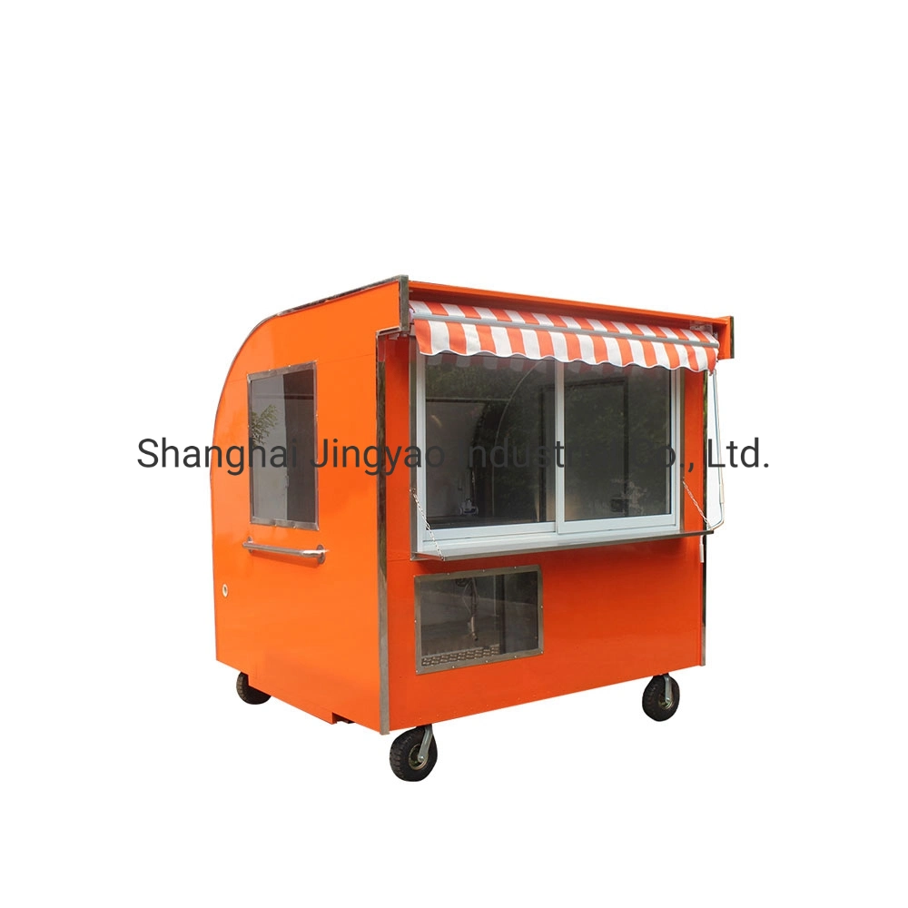 Electric Food Truck Fully Equipped Mobile Fast Food Concession Trailer Burger Van Street Food Trucks En USA Outdoor Food Cart Manufacturer Mobile Food Kitchen