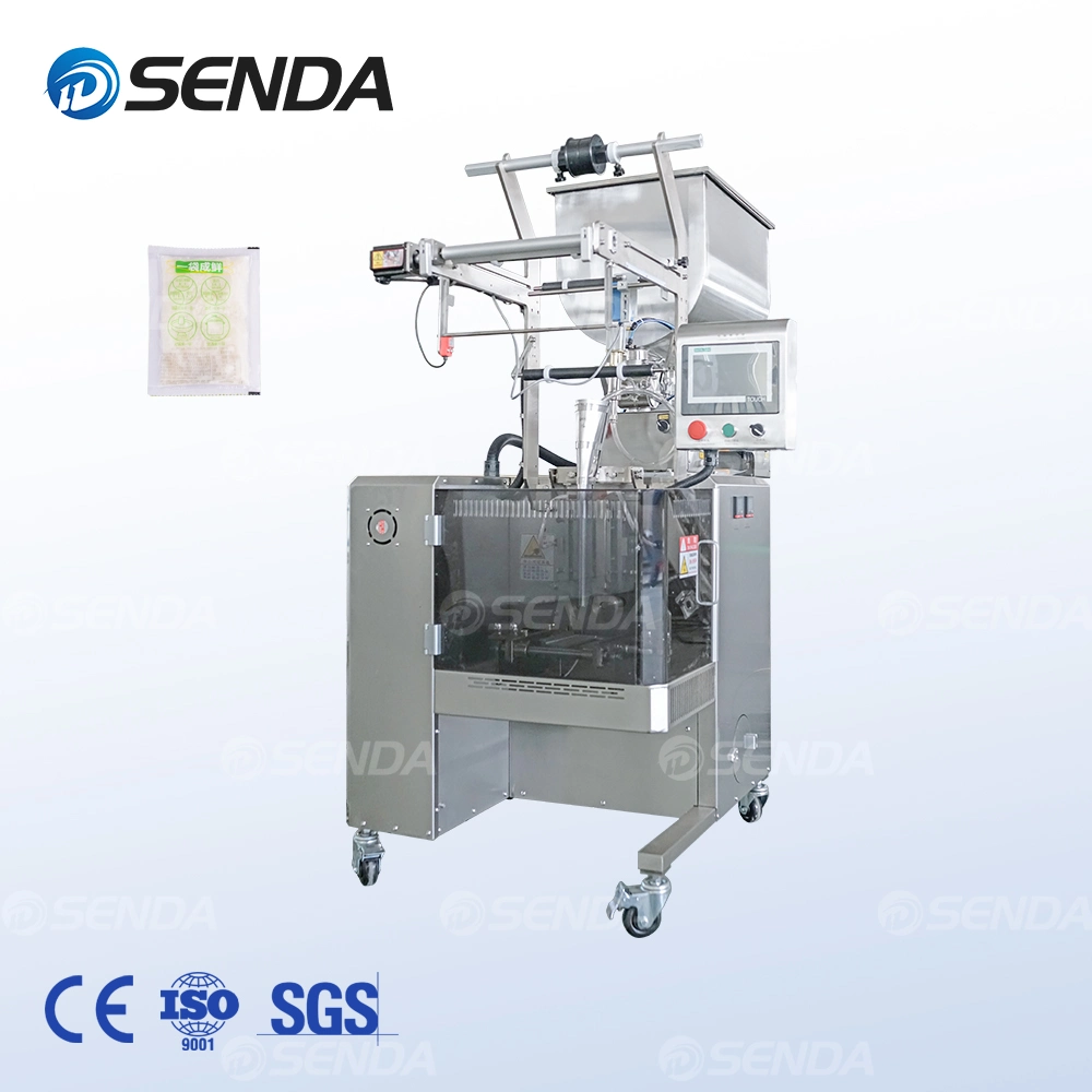 Automatic Sweet Fermented Rice Sachet Packaging Machine with Heated Mixing Cylinder