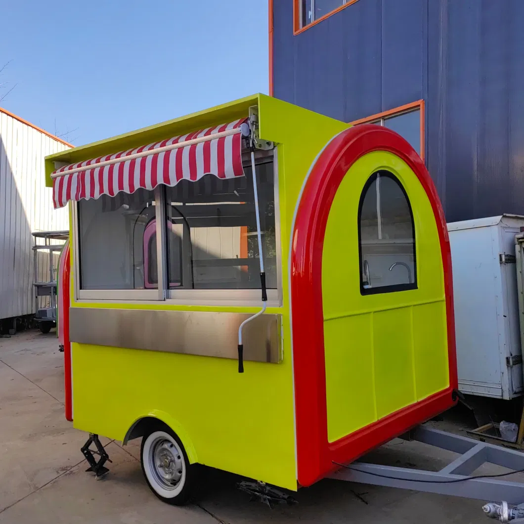 Mobile Fast Catering Concession Vending Snack Kitchen Food Trailee