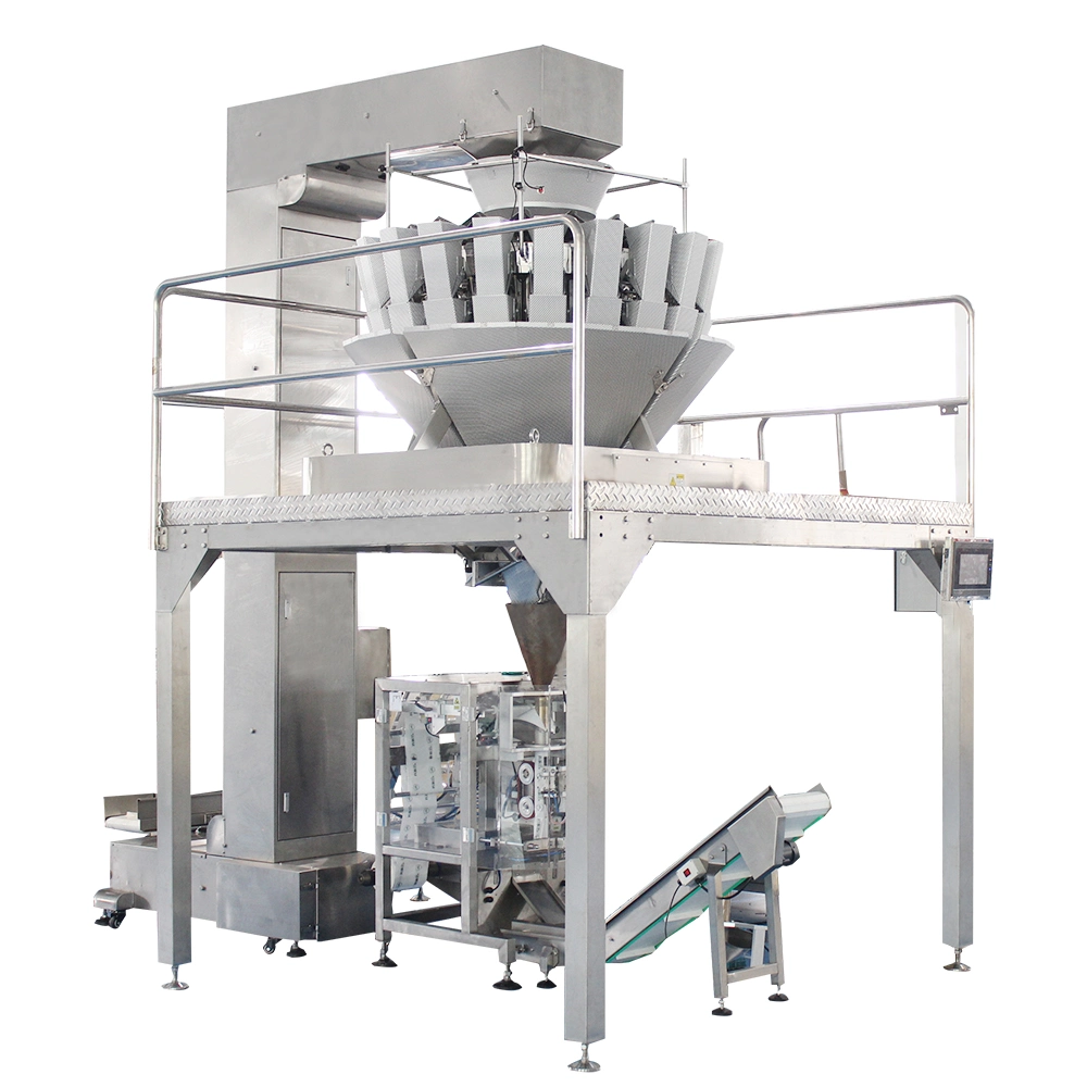 Multifunction Food Packing Machine Weighing Soft Candy Gummies Automatic Candy Granule Pouch Packing Machine