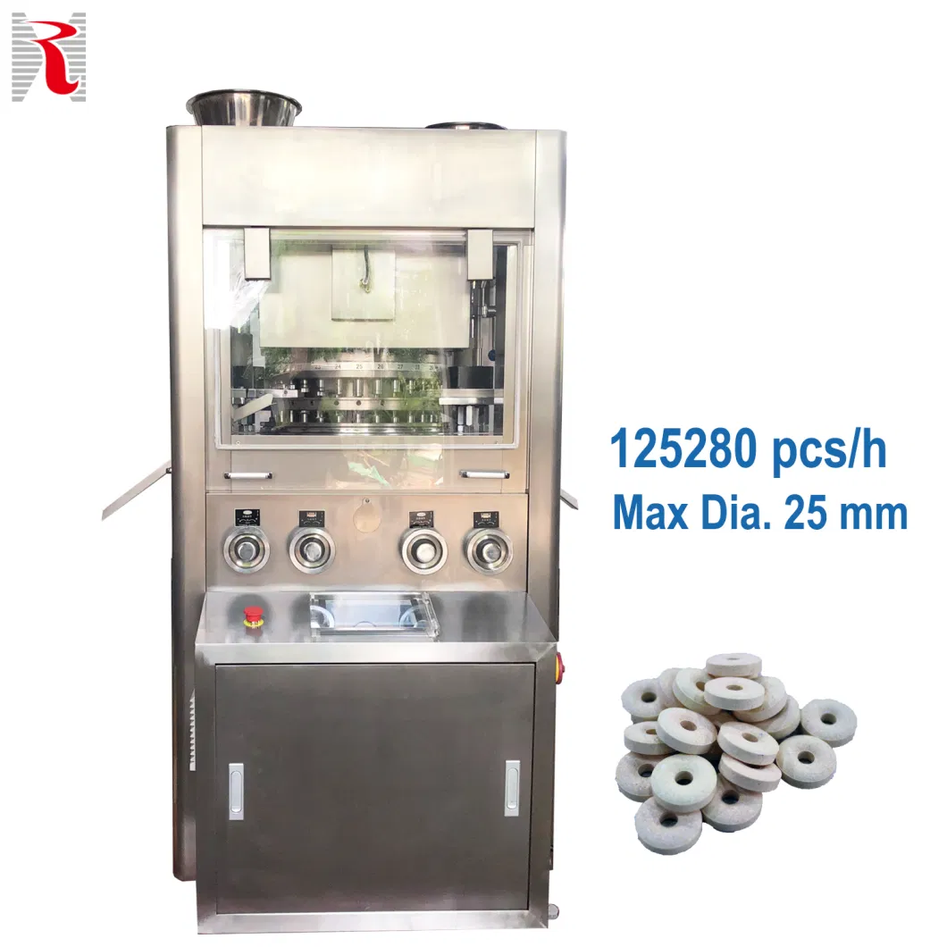 Shanghai Supplier Price High Speed Pharmaceutical Automatic Rotary Milk Sugar Candy Medicine Pill Compression Maker Pill Tablet Press Machine