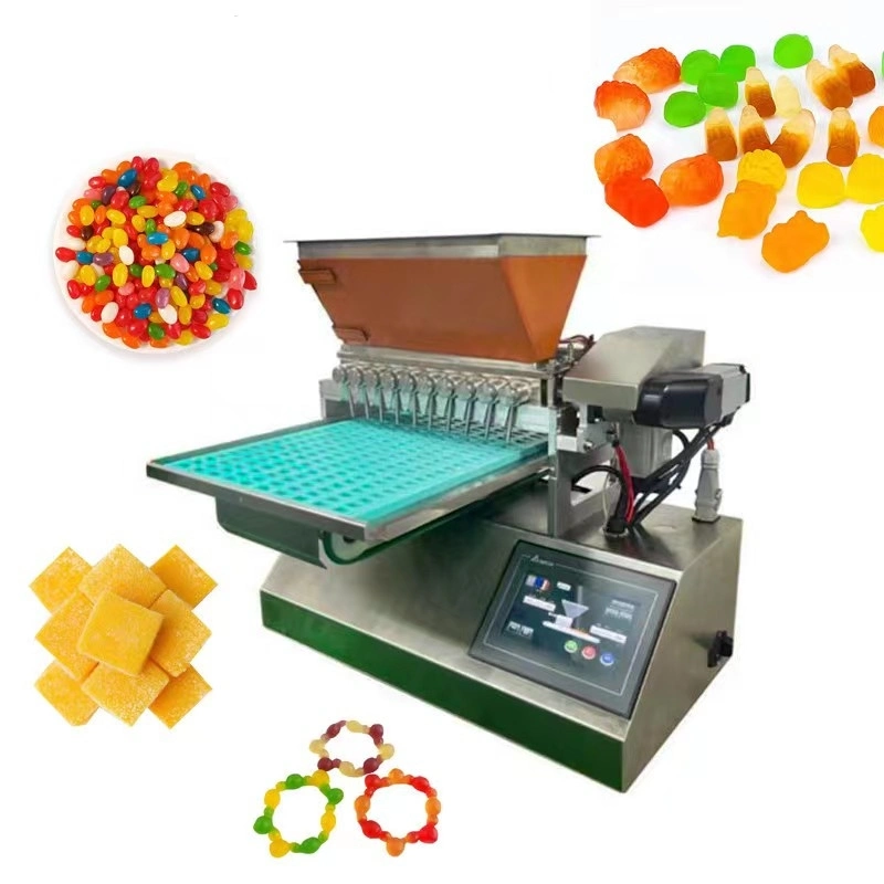 China Factory Price High Quality Full Automatic Pouring Equipment for Gel Fudge Production Candy Machine