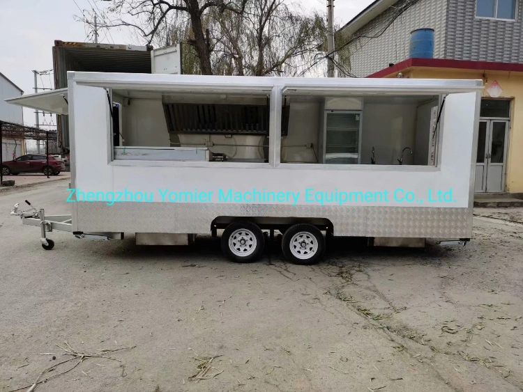 American Norms Mobile French Fryer Food Truck Van Kitchen