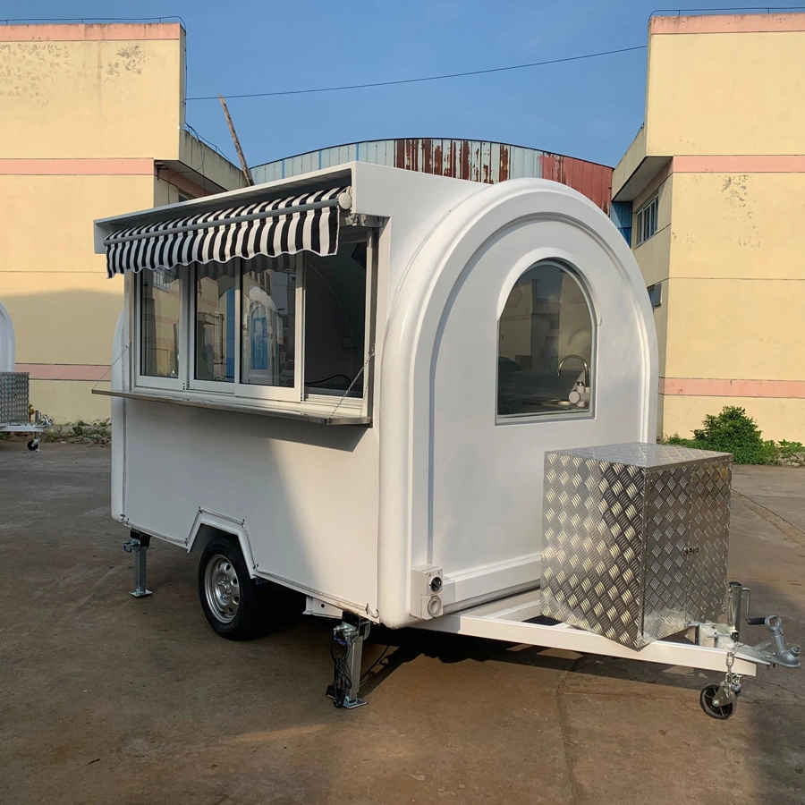 2024 Foldable Double Decker Food Trailer Food Machine Full Kitchen Equipment