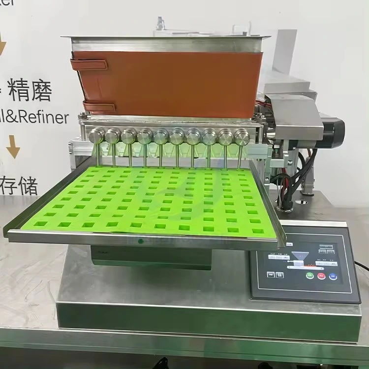 Desktop Candy Manufacturing Machine, Soft Candy Chocolate Filling Machine