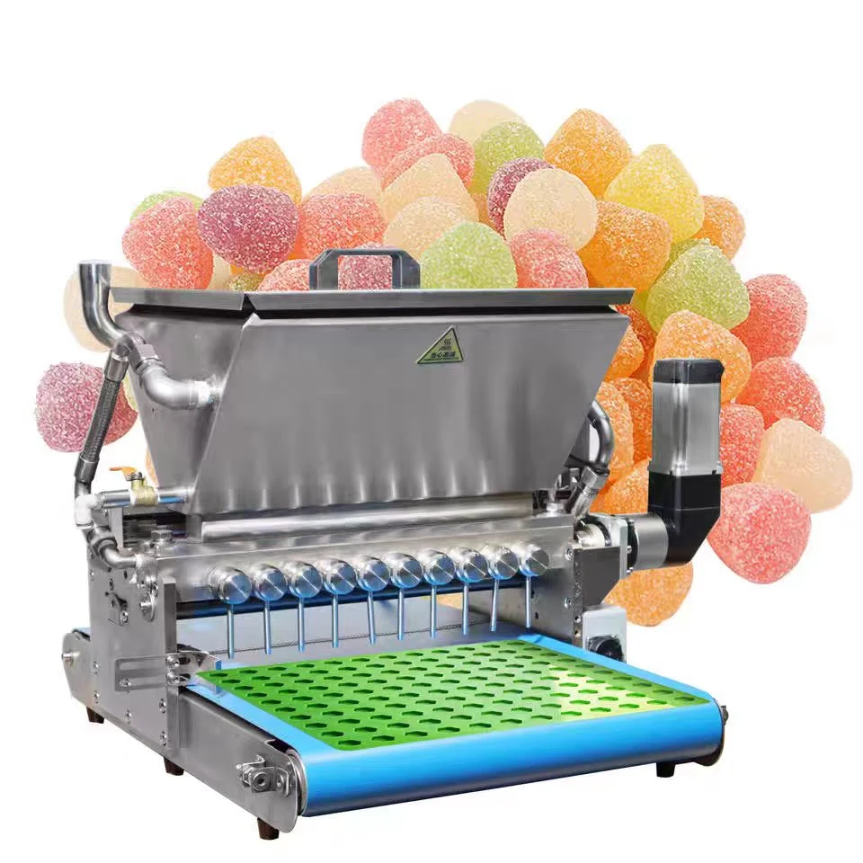 Desktop Candy Manufacturing Machine, Soft Candy Chocolate Filling Machine