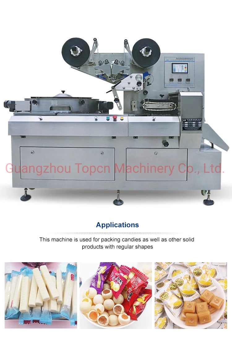 Gummy Candy Small Packing Cotton High Speed Packaging Machine Price