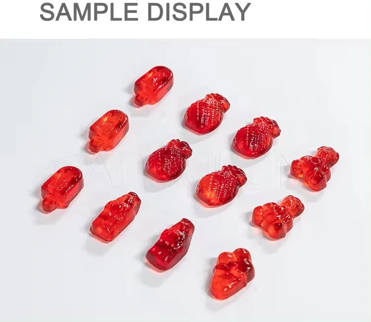 Soft Jelly Candy Beans Depositor Vitamin Gummy Bear Making Machine