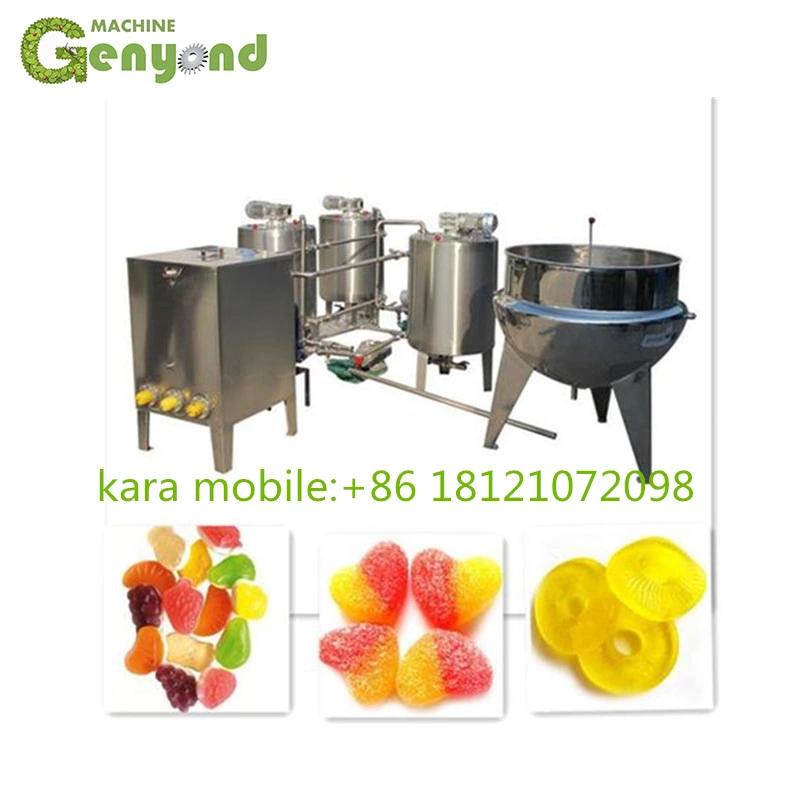 Soft Jelly Gummy Candy Depositing Line