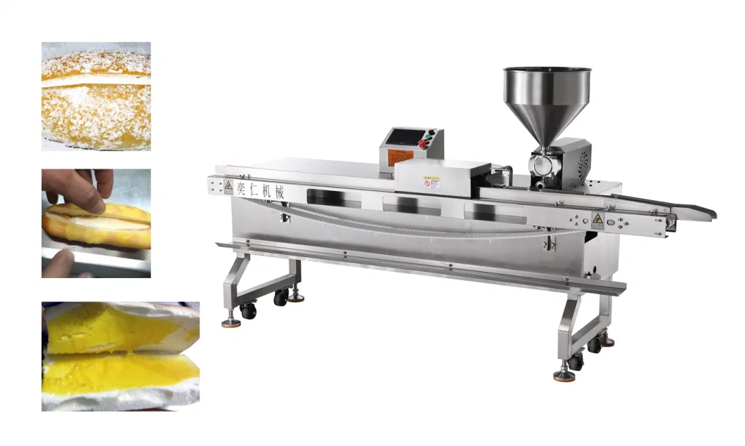 Cream or Chocolate Sandwich Bun or Bread Making Machine