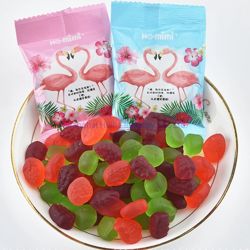 Strawberry Chile Chamoy Gummies Packing Machine Soft Candy Packing Machine