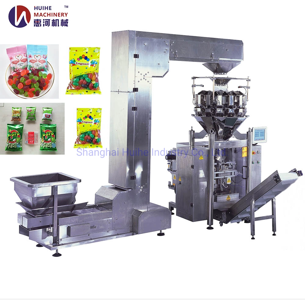 Strawberry Chile Chamoy Gummies Packing Machine Soft Candy Packing Machine