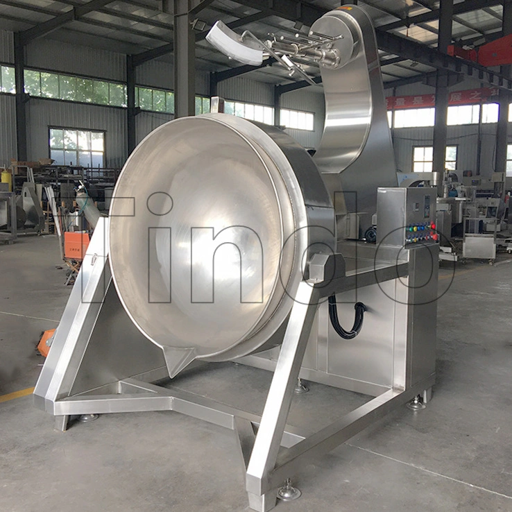 Industrial Nougat Sugar Jacketed Mixing Kettle Gas Heated Candy Cooking Mixer Machine Price