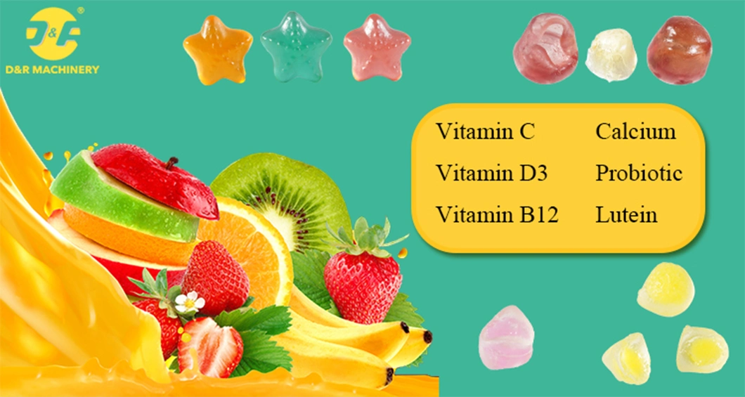 OEM Custom Private Label Supplement Gummy Candy with Nutraceuticals