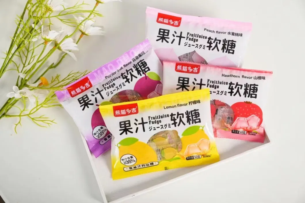 Chinese Food Fruit Juice Konjac Jelly Candy Healthy Food Delicious Juice Jelly Candy Wholesale Fruit Juice Candy Snack Jelly Candy