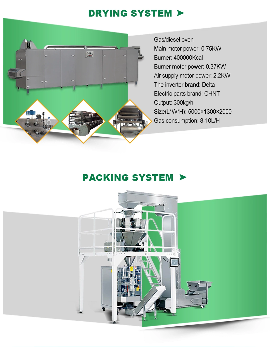 Sunpring Puff Snack Making Machine + Corn Flour Snack Extruder Machine + Sweet Corn Puff Machine