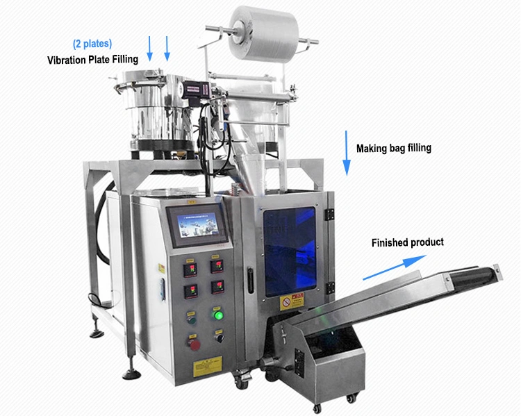 Automatic Counting Gummy Bear Candy Packaging Machine Soft Candy Gummy Candy Packing Machine